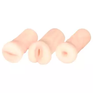 FWB - Iris Clark realistická sada masturbátorov (prírodná farba)