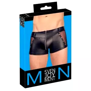 Lesklé boxerky (čierne)