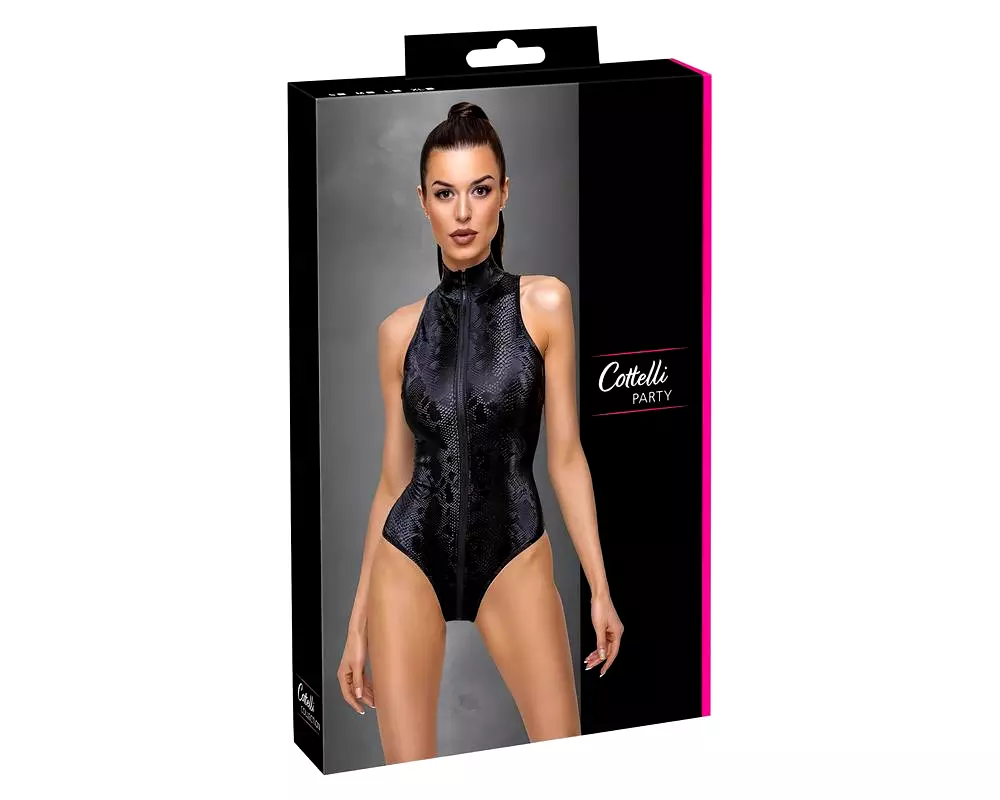 Party - čierne body s hadím vzorom Party - čierne body s hadím vzorom