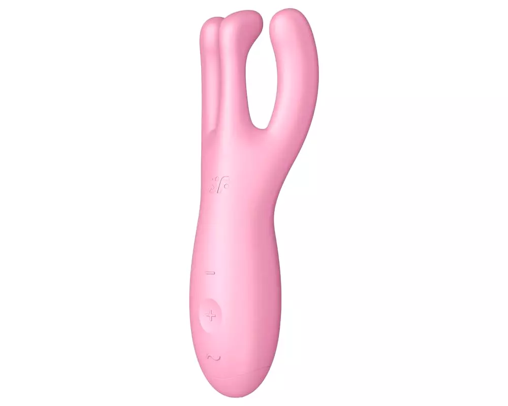 Threesome 4 - inteligentný klitorisový vibrátor (ružový) Threesome 4 - inteligentný klitorisový vibrátor (ružový)