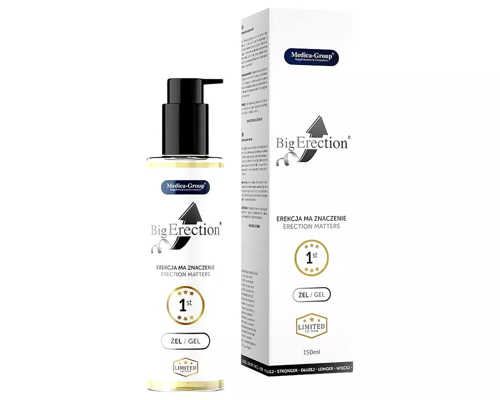 BigErection gél - gél na podporu erekcie (150ml) BigErection gél - gél na podporu erekcie (150ml)