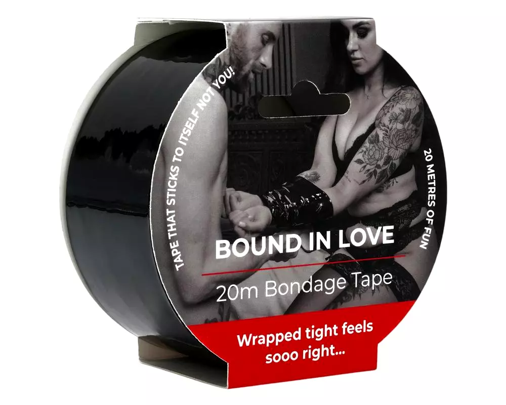 čierna bondage páska čierna bondage páska