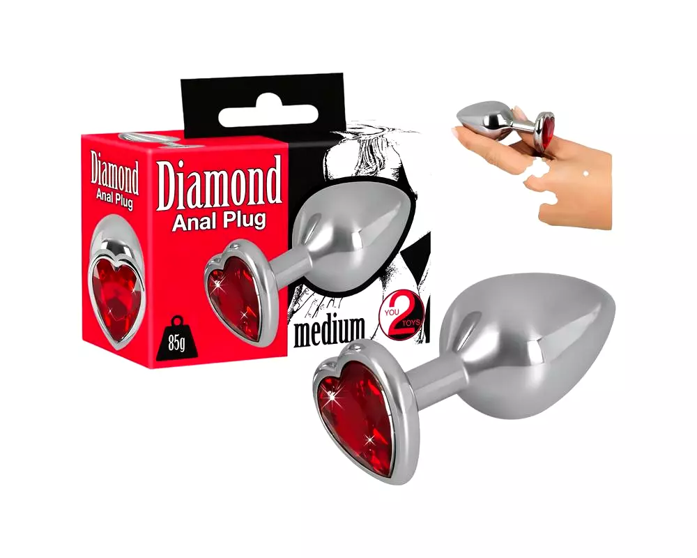 Diamant anál plug Diamant anál plug