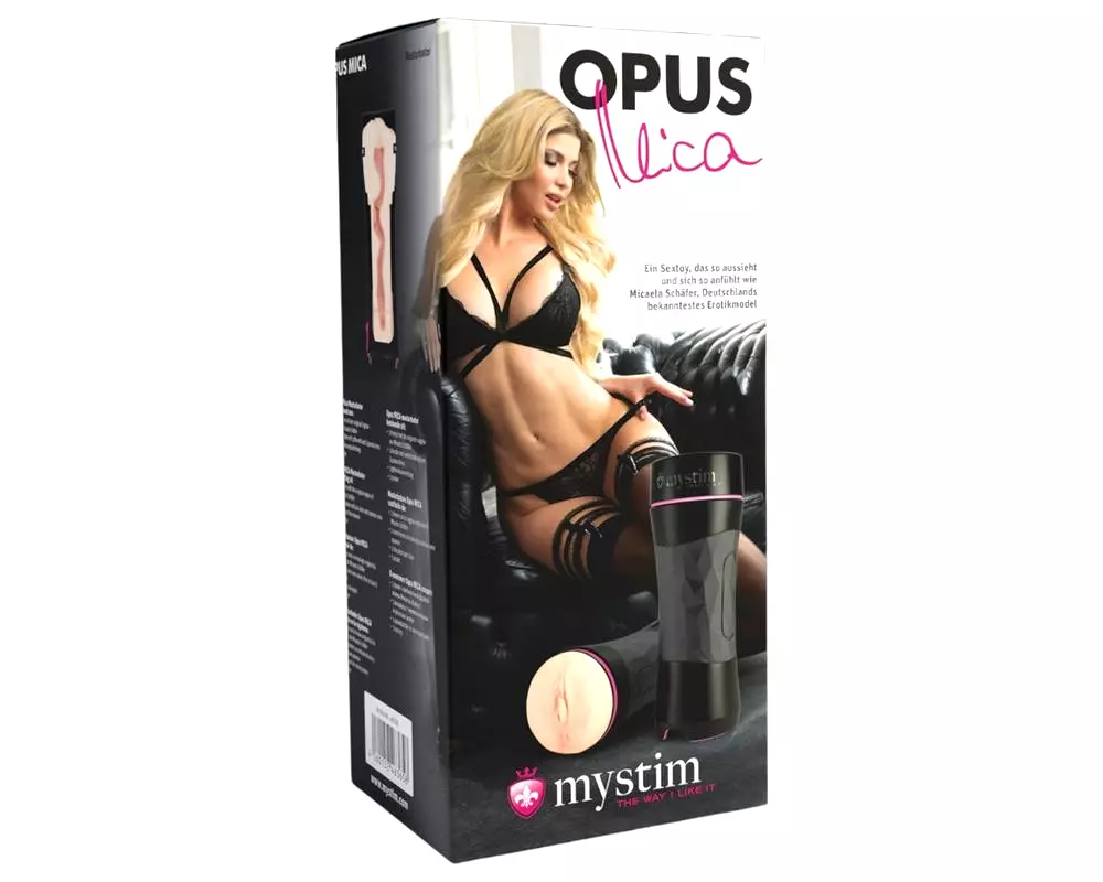 OPUS Mica - realistická umelá vagína masturbátor (prírodná-čierna) OPUS Mica - realistická umelá vagína masturbátor (prírodná-čierna)