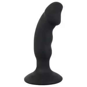 Black Velvet análny vibrátor - dobíjateľný a penisový (čierny)