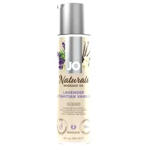 Masážny olej - levanduľa a vanilka (120 ml)