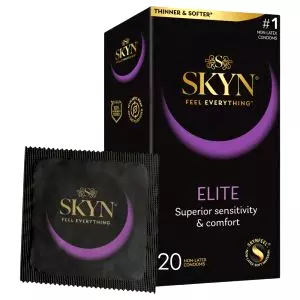 SKYN Elite - ultra tenké bezlatexové kondómy (20ks)