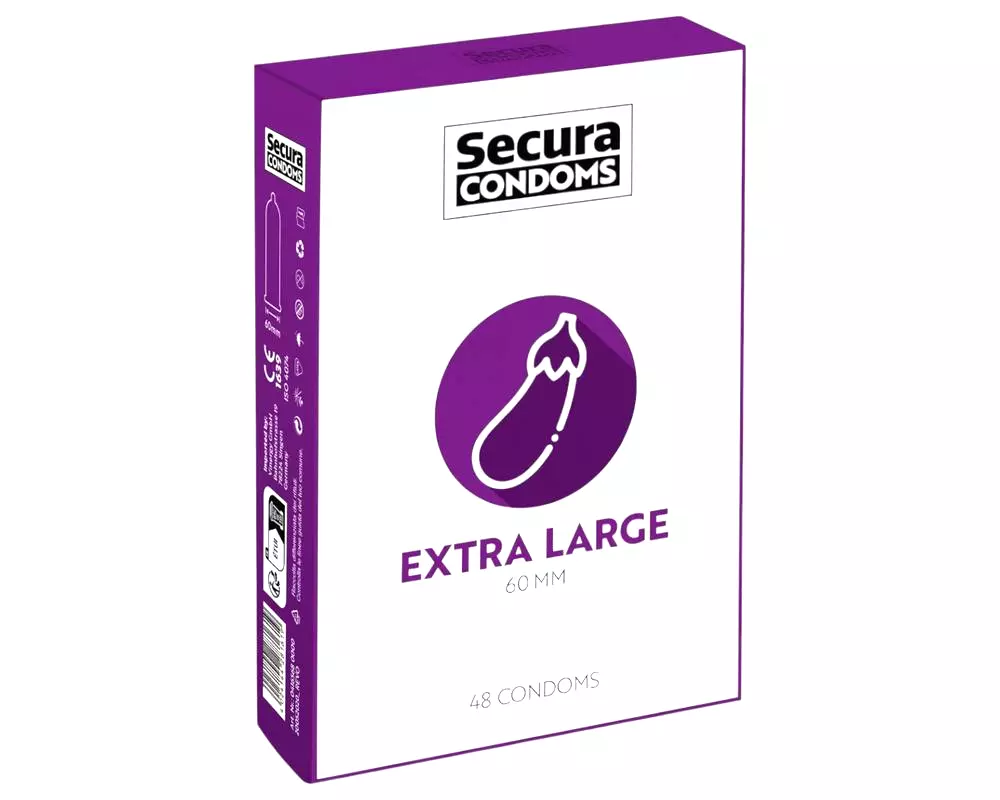 Aubergine – extra veľké kondómy 60 mm (48 ks) Aubergine – extra veľké kondómy 60 mm (48 ks)