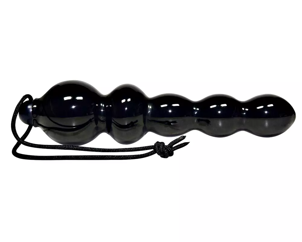 Black Jack - korálkový análny dildo (čierny) Black Jack - korálkový análny dildo (čierny)