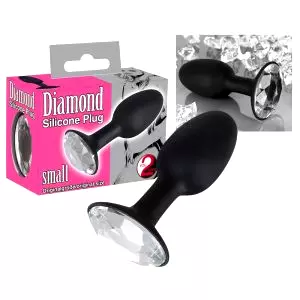 Diamond - silikónový análny kolíček (malý)