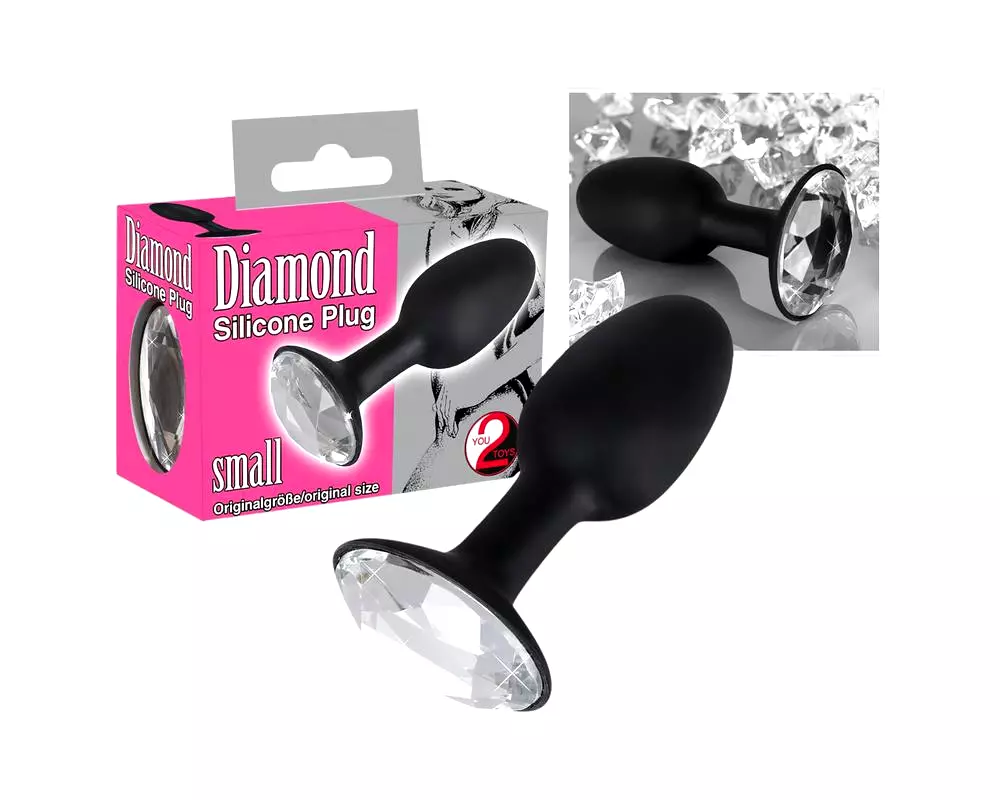 Diamond - silikónový análny kolíček (malý) Diamond - silikónový análny kolíček (malý)