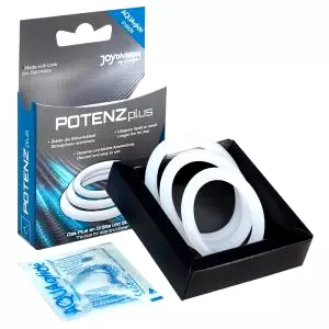 POTENZplus krúžok na penis - sada (3 ks)