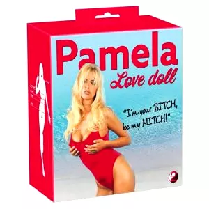 Pamela gumová telová bábika