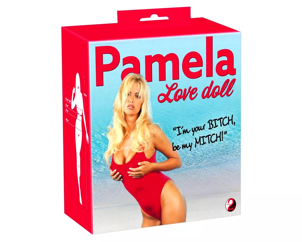 Pamela gumová telová bábika Pamela gumová telová bábika