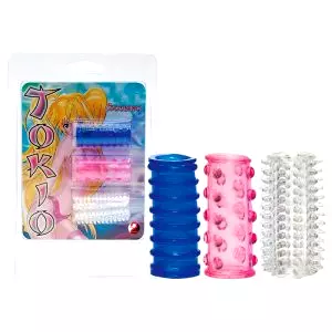 Japonské krúžky na penis (sada 3 ks)