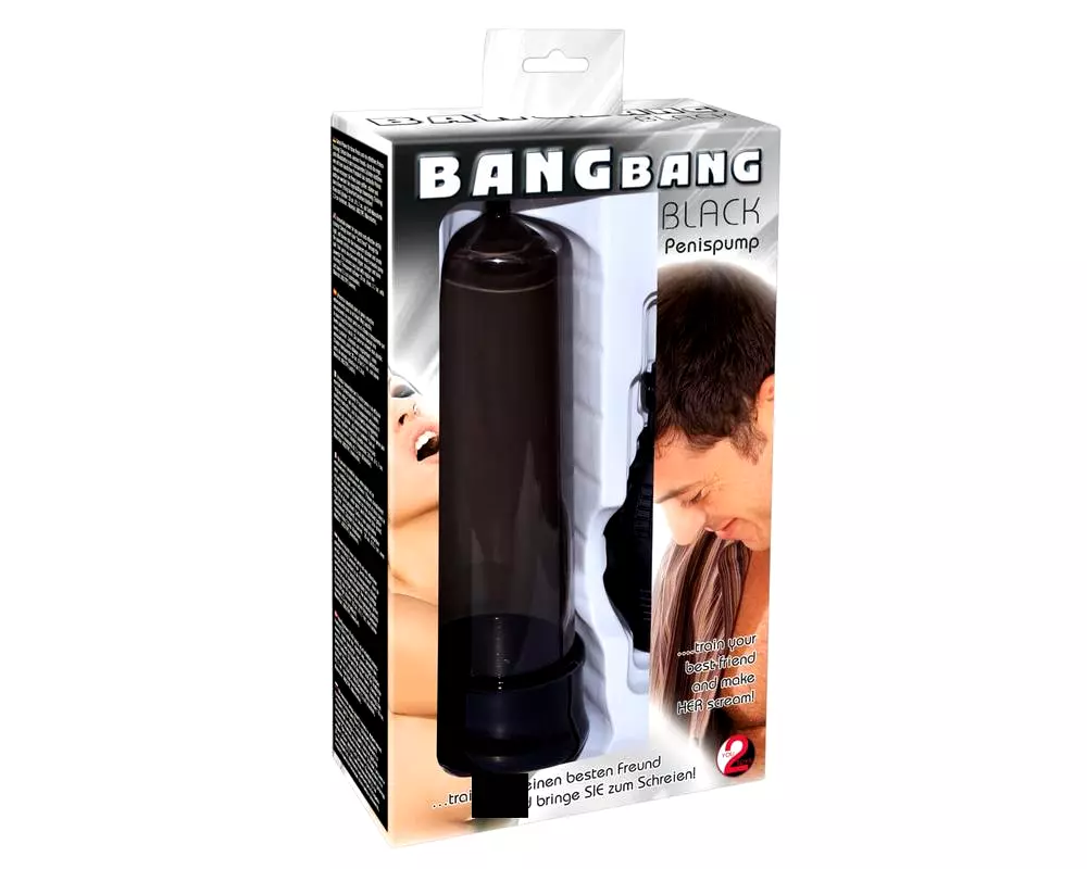 Bang Bang vákuová pumpa - čierna Bang Bang vákuová pumpa - čierna