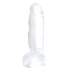 Krištáľovo čistý obrovský dildo