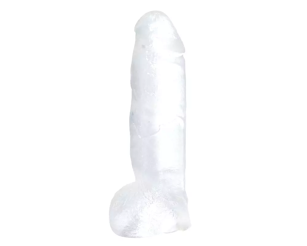 Krištáľovo čistý obrovský dildo Krištáľovo čistý obrovský dildo