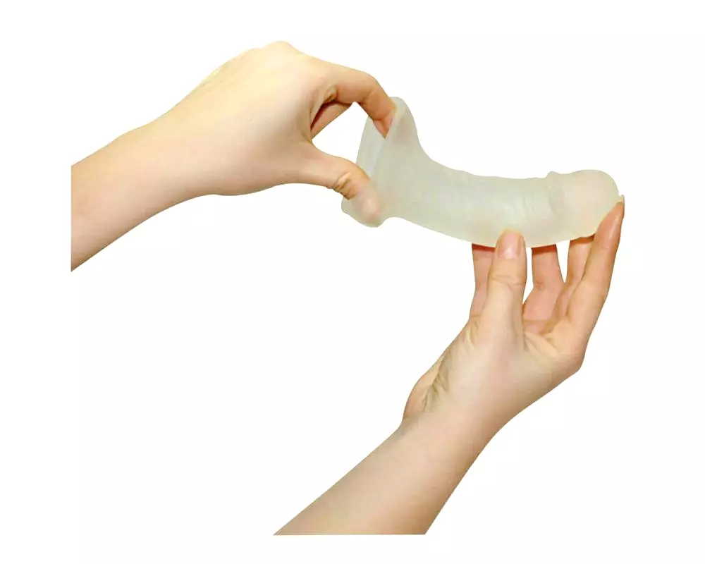 Zahusťujúci návlek na penis (biely) Zahusťujúci návlek na penis (biely)