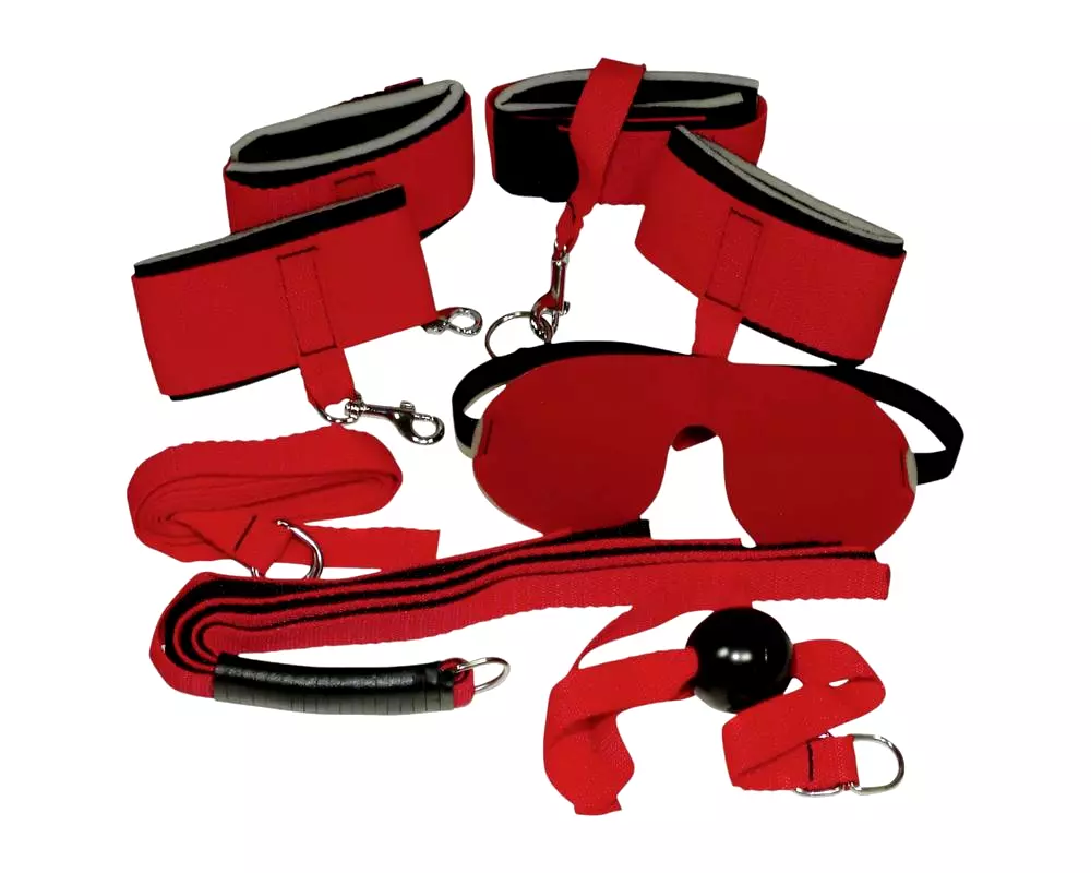 BDSM súprava - červená BDSM súprava - červená