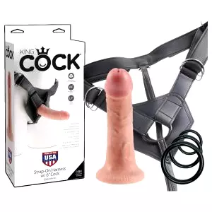 Strap-on 6 - prirodný pripínací dildo