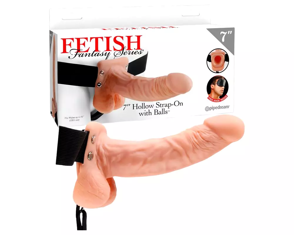 Fetish Strap-on 7 - pripevniteľné dildo (prírodné) Fetish Strap-on 7 - pripevniteľné dildo (prírodné)