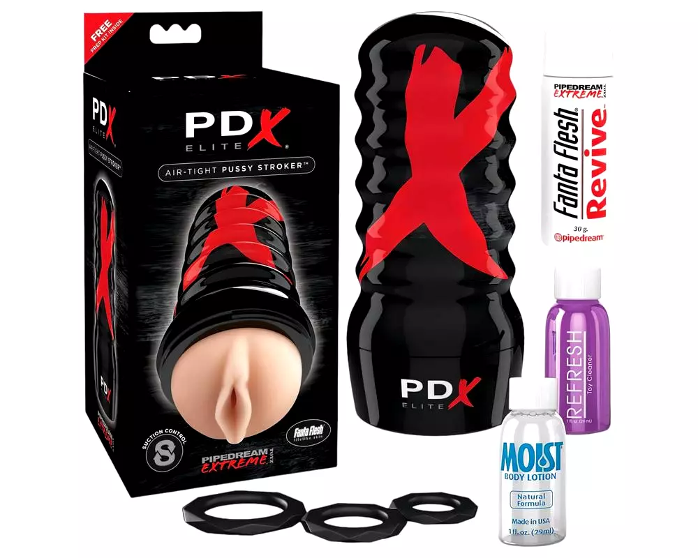 Elite Air-Tight Pussy - manuálna sacia umelá vagína (prírodná) Elite Air-Tight Pussy - manuálna sacia umelá vagína (prírodná)