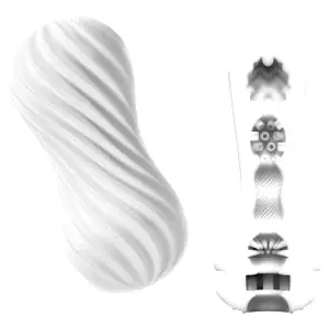 Flex - masturbátor (biely)
