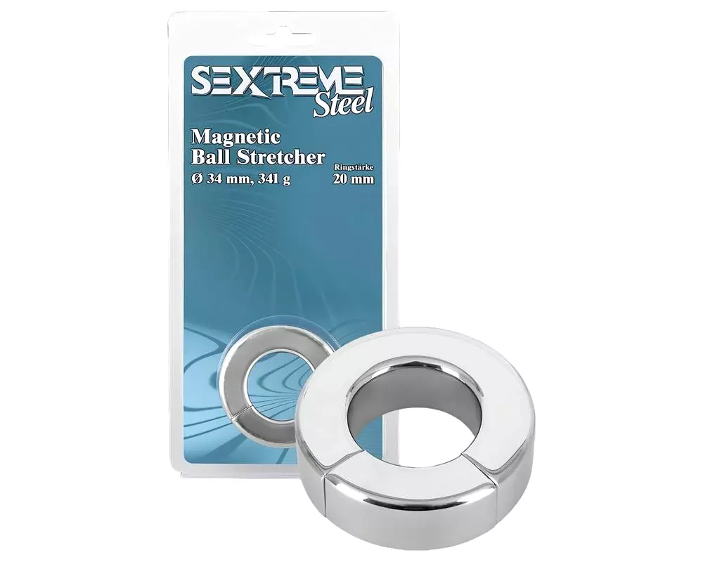 Sextreme - ťažký magnetický krúžok a napínač semenníkov (341g) Sextreme - ťažký magnetický krúžok a napínač semenníkov (341g)