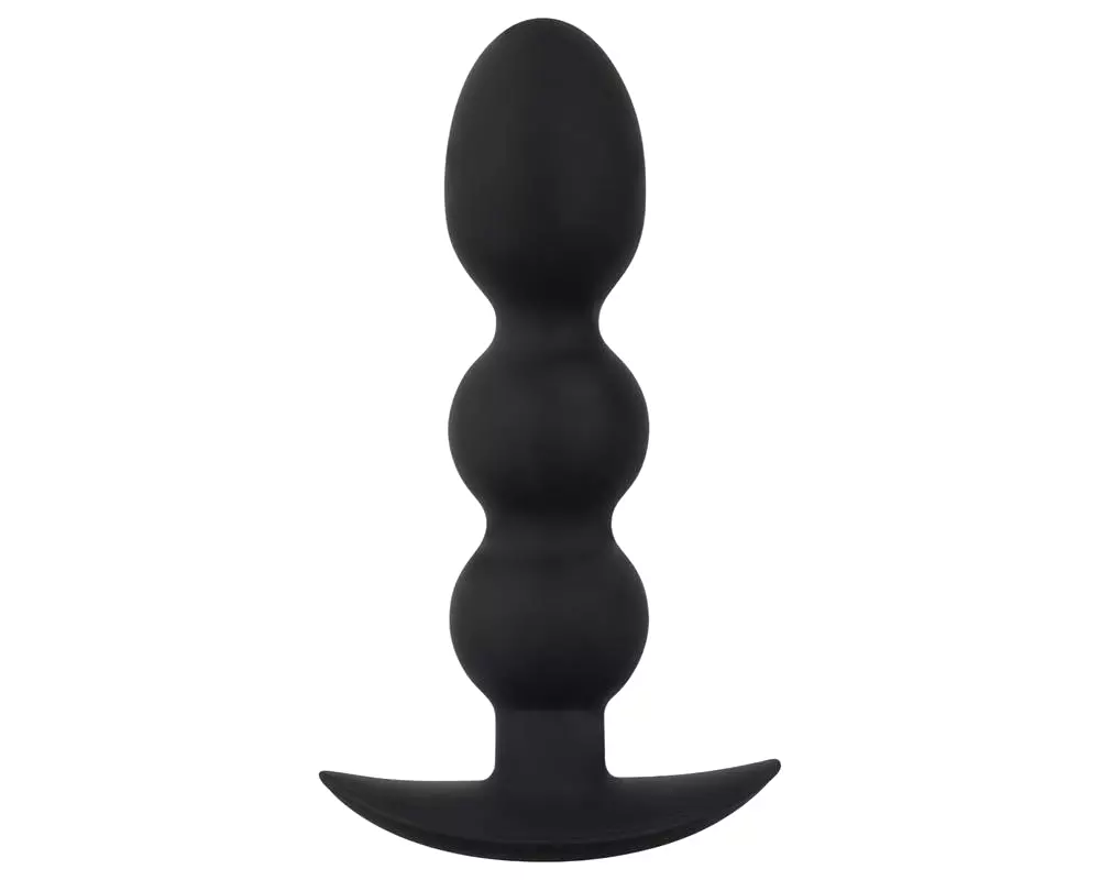 Čierny Zamat ťažký análny plug s guľkou 145g (čierny) Čierny Zamat ťažký análny plug s guľkou 145g (čierny)