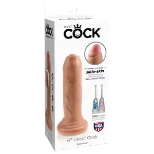 6 - realistický dildo (15 cm) - naturálny