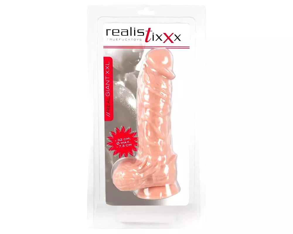 Giant XXL - realistický dildó (32cm) - prirodzený Giant XXL - realistický dildó (32cm) - prirodzený