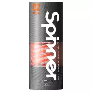 Spinner Hexa - masturbátor (priehľadný)