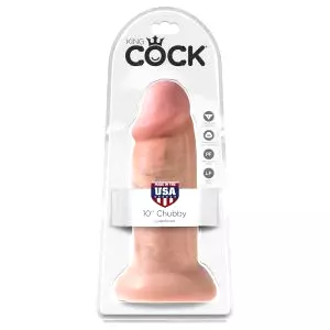 10 dildo (25 cm) – naturálny