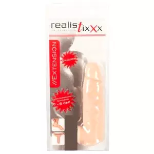 Krúžkový návlek na penis - 16 cm (prírodný)