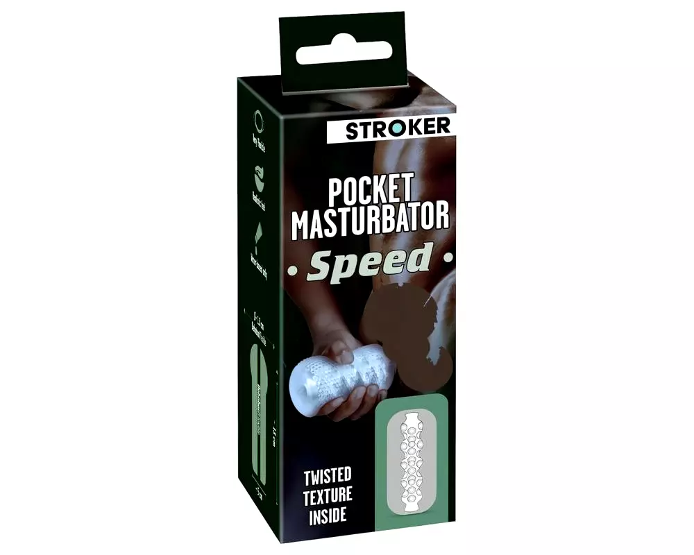 Speed - análne masturbátor (priehľadný) Speed - análne masturbátor (priehľadný)