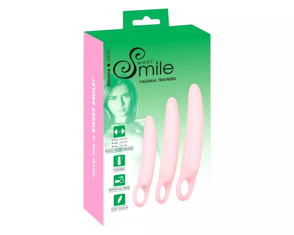 SMILE - Vagína Tréneri - Sada Dild - Ružová (3 ks) SMILE - Vagína Tréneri - Sada Dild - Ružová (3 ks)