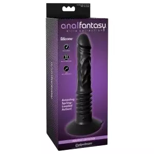 Analfantasy Análny Vibrátor - Nabíjací (čierny)