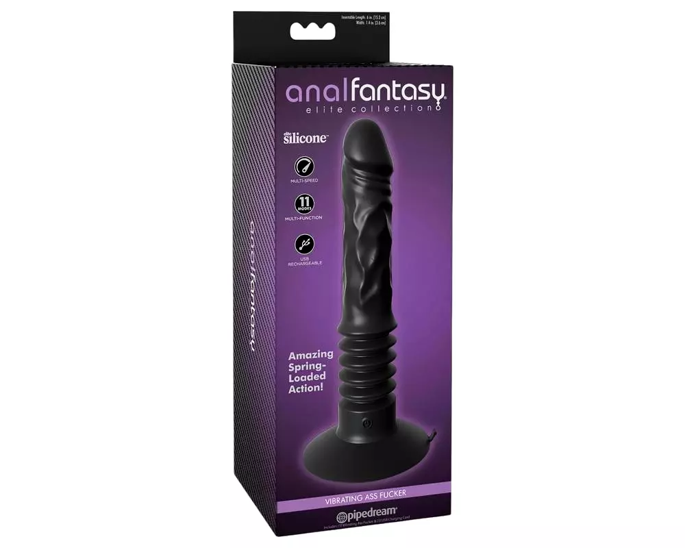 Analfantasy Análny Vibrátor - Nabíjací (čierny) Analfantasy Análny Vibrátor - Nabíjací (čierny)