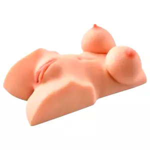 Perfect DD's - torzo s dvoma rozkošovými otvormi - (prírodná farba)