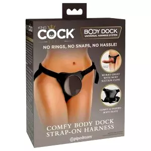 Elite Comfy Body Dock - pripevňovacie nohavice (hnedé)