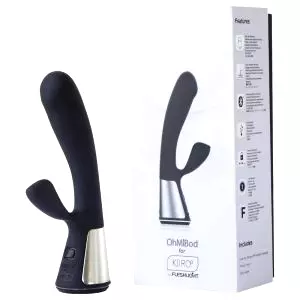 Fleshlight OHMIBOD  inteligentný vibrátor s ramienkom na klitoris (čierny)