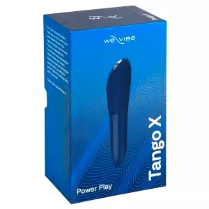 Tango X – vodotesný šťastný modrý vibrátor