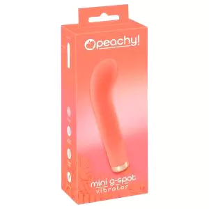 Peachy! mini G-spot nabíjateľný vibrátor (broskyňa)