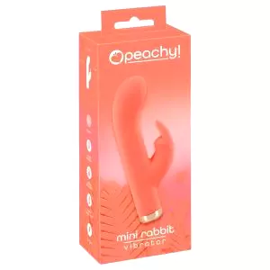 Peachy! mini rabbit - akumulátorový zajačikový vibrátor (broskyňa)