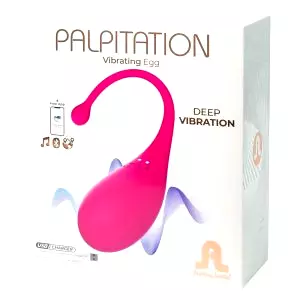Palpitation - inteligentné vibračné vajíčko (ružové)