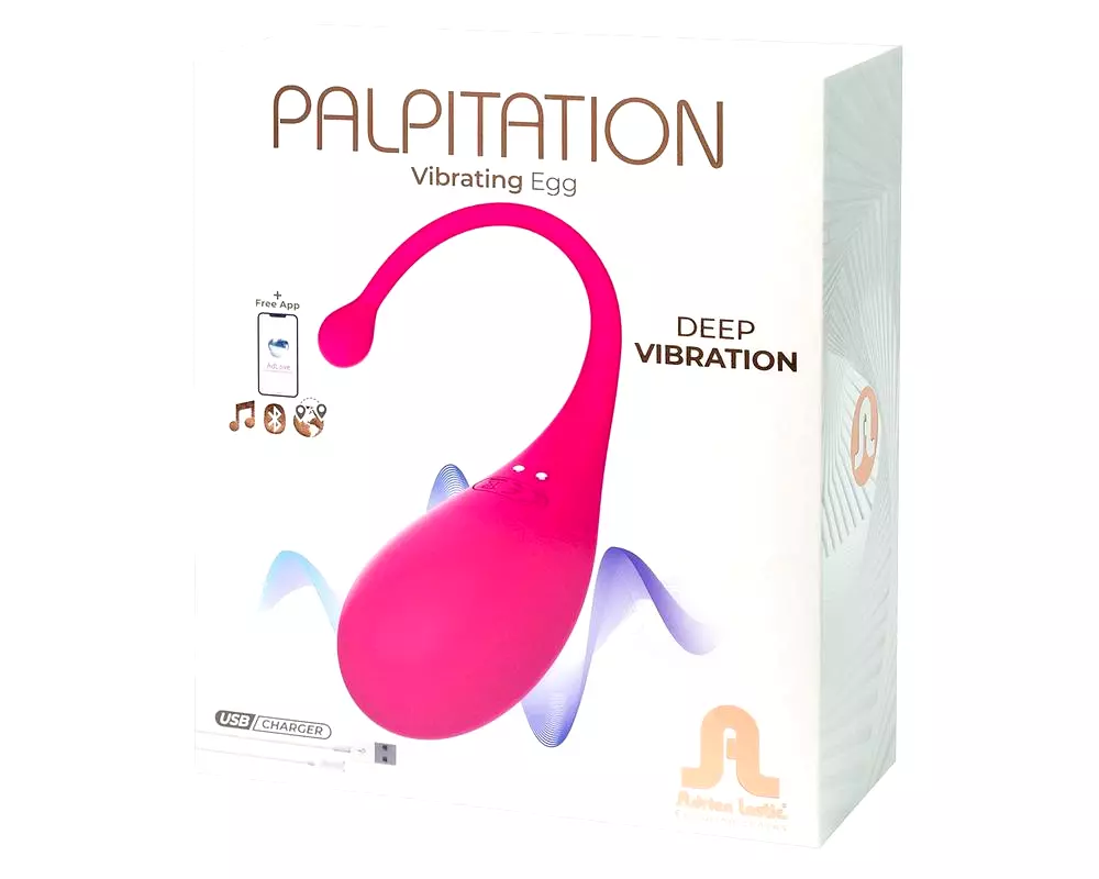 Palpitation - inteligentné vibračné vajíčko (ružové) Palpitation - inteligentné vibračné vajíčko (ružové)