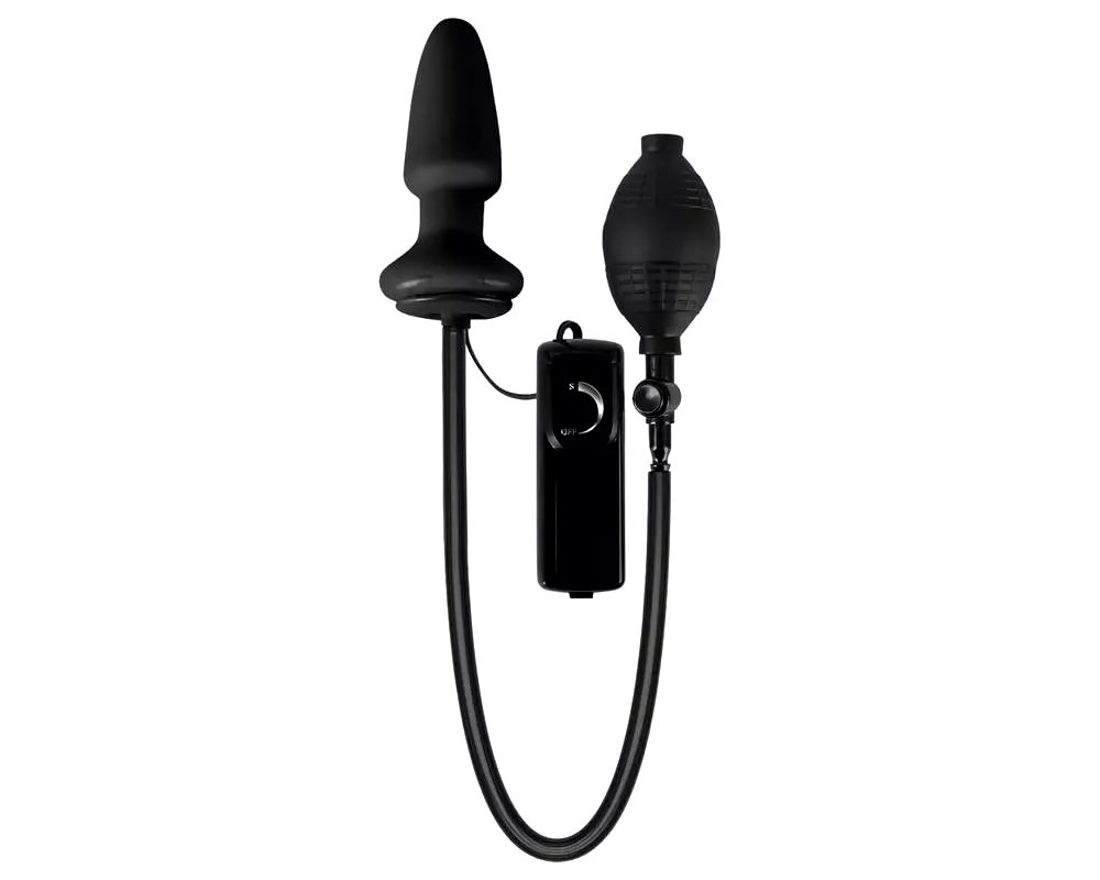 You2Toys - Nafukovací análny vibrátor (čierny) You2Toys - Nafukovací análny vibrátor (čierny)