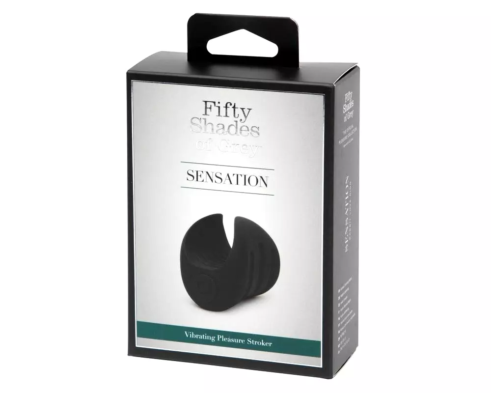 Päťdesiat odtieňov sivej Sensation - žaluďový vibrátor (čierny) Päťdesiat odtieňov sivej Sensation - žaluďový vibrátor (čierny)