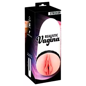 STROKER Realistic - realistický masturbátor vagíny (prírodný)